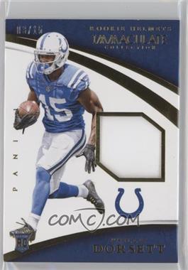 2015 Panini Immaculate Collection - Immaculate Rookie Helmets #IRH-PD - Phillip Dorsett /15