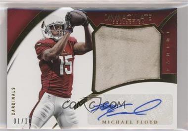 2015 Panini Immaculate Collection - Premium Patches Autographs #PP-MF - Michael Floyd /10