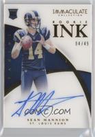 Sean Mannion [EX to NM] #/49