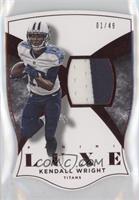 Kendall Wright #/49