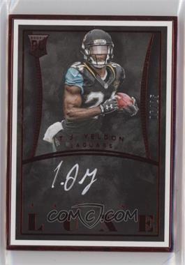 2015 Panini Luxe - Framed Rookie Autographs #RA-TJ - T.J. Yeldon /25