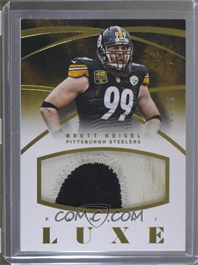 2015 Panini Luxe - Luxe Memorabilia Prime #LM-BK - Brett Keisel /25