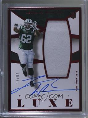 2015 Panini Luxe - Rookie Memorabilia Autographs #RMA-LW - Leonard Williams /99