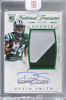 2015 Panini National Treasures - [Base] - Emerald #120 - RPS Rookie Patch Autograph - Devin Smith /84 [Uncirculated]