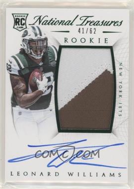 2015 Panini National Treasures - [Base] - Emerald #121 - RPS Rookie Patch Autograph - Leonard Williams /62