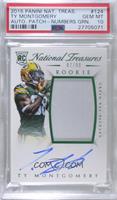 RPS Rookie Patch Autograph - Ty Montgomery [PSA 10 GEM MT] #/88