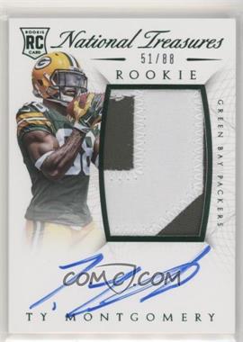 2015 Panini National Treasures - [Base] - Emerald #124 - RPS Rookie Patch Autograph - Ty Montgomery /88