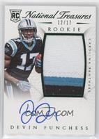 RPS Rookie Patch Autograph - Devin Funchess #/17