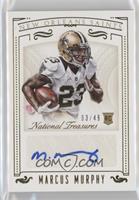 Rookie Signatures - Marcus Murphy #/49