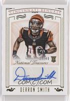 Rookie Signatures - Derron Smith [EX to NM] #/49