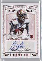 Rookie Signatures - DeAndrew White #/18