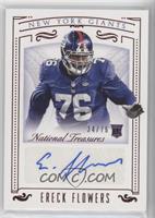 Rookie Signatures - Ereck Flowers #/76