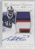 RPS Rookie Patch Autograph - Karlos Williams #/25