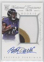 RPS Rookie Patch Autograph - Breshad Perriman #/25