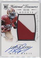 RPS Rookie Patch Autograph - Mike Davis #/99