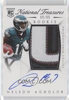 RPS Rookie Patch Autograph - Nelson Agholor [Noted] #/99