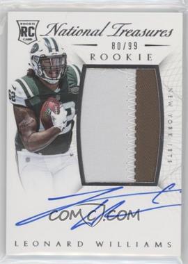 2015 Panini National Treasures - [Base] #121 - RPS Rookie Patch Autograph - Leonard Williams /99