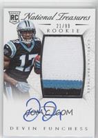 RPS Rookie Patch Autograph - Devin Funchess #/99