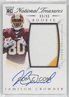 RPS Rookie Patch Autograph - Jamison Crowder #/99