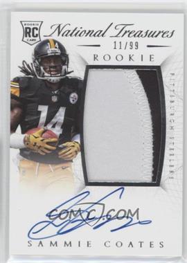 2015 Panini National Treasures - [Base] #136 - RPS Rookie Patch Autograph - Sammie Coates /99