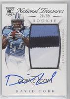 RPS Rookie Patch Autograph - David Cobb #/99