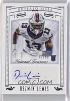 Rookie Signatures - Dezmin Lewis #/99