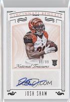 Rookie Signatures - Josh Shaw [Noted] #/99