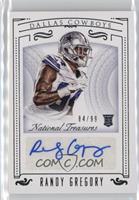 Rookie Signatures - Randy Gregory #/99