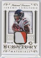 Jeremy Langford #/49