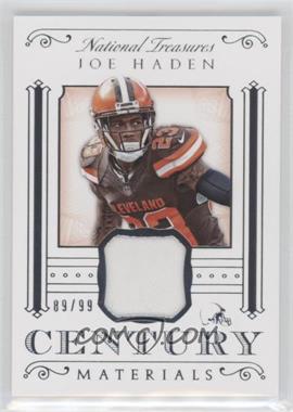 2015 Panini National Treasures - Century Materials #CM-JH - Joe Haden /99