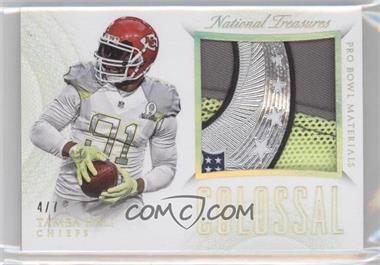 2015 Panini National Treasures - Colossal Pro Bowl Materials - Trophy Logo Patch #CPB-TH.1 - Tamba Hali /7