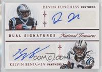 Devin Funchess, Kelvin Benjamin #/25