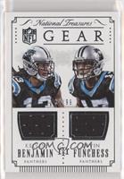 Kelvin Benjamin, Devin Funchess #/99