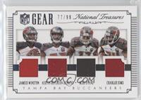 Jameis Winston, Austin Seferian-Jenkins, Mike Evans, Charles Sims #/99