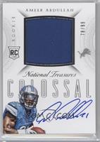 Ameer Abdullah #/99