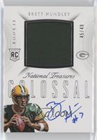 Brett Hundley #/49