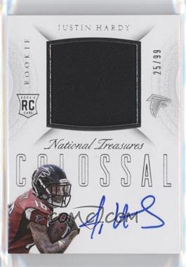 2015 Panini National Treasures - Rookie Colossal Materials Signatures #RCO-JH - Justin Hardy /99