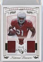 David Johnson #/49