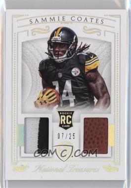 2015 Panini National Treasures - Rookie Dual Materials - Holo Silver #RDM-SC - Sammie Coates /25