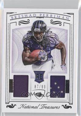 2015 Panini National Treasures - Rookie Dual Materials #RDM-BP - Breshad Perriman /99