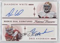 DeAndrew White, Dres Anderson #/25