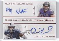 Maxx Williams, David Cobb #/25