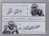 Devin Funchess, Cameron Artis-Payne #/49