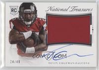 Tevin Coleman #/49