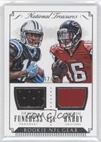Devin Funchess, Justin Hardy [Noted] #/99