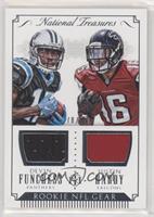 Devin Funchess, Justin Hardy #/99