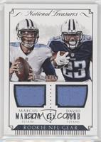 Marcus Mariota, David Cobb #/99