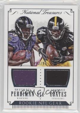 2015 Panini National Treasures - Rookie NFL Gear Combo #RNGC-PC - Breshad Perriman, Sammie Coates /99