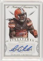 Isaiah Crowell #/49