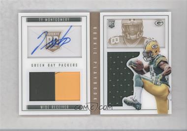 2015 Panini Playbook - [Base] - Gold Signatures #89 - Rookies Booklet - Ty Montgomery /99